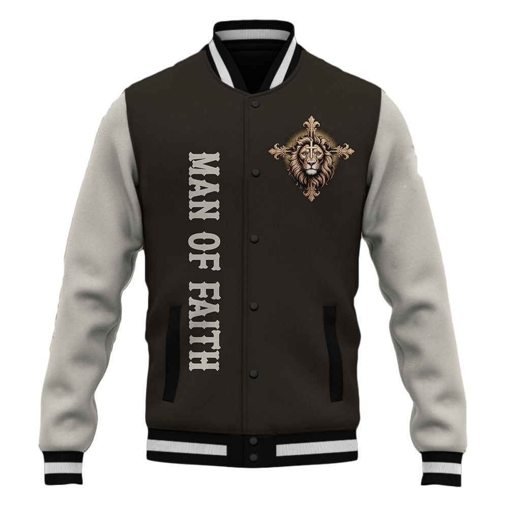 Man Of Faith Baseball Jacket