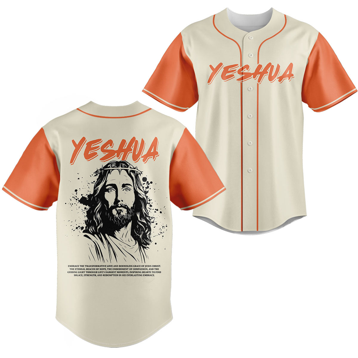 Jesus Christ Baseball Jacket