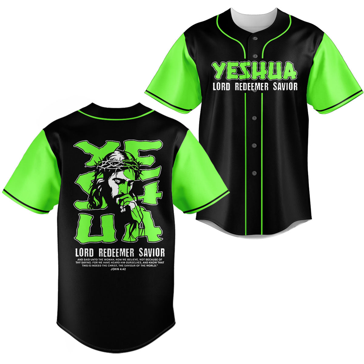 Lord Redeemer Savior Baseball Jersey