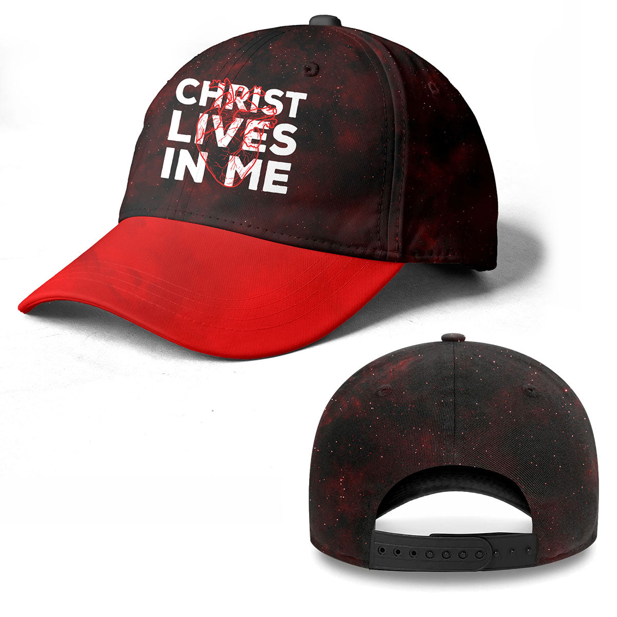 Christ Lives In Me Baseball Cap