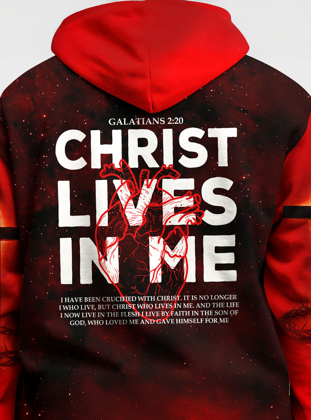 Christ Lives In Me Hoodie & Jogger Set