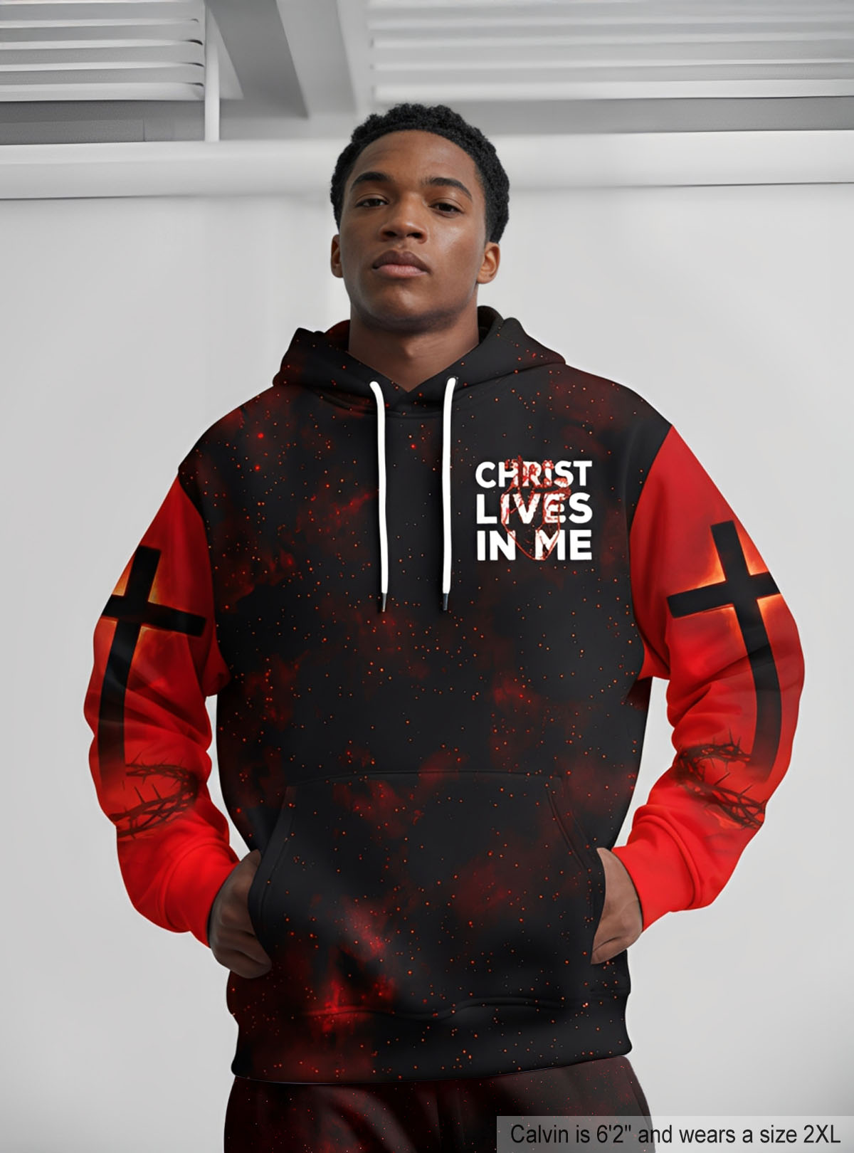 Christ Lives In Me Hoodie & Jogger Set