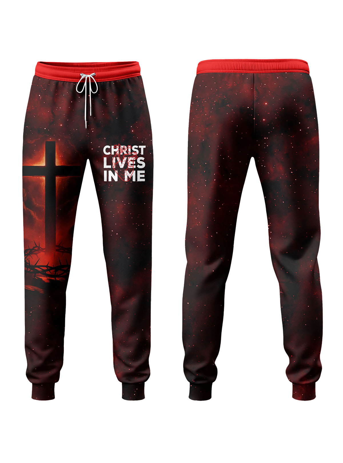 Christ Lives In Me Hoodie & Jogger Set
