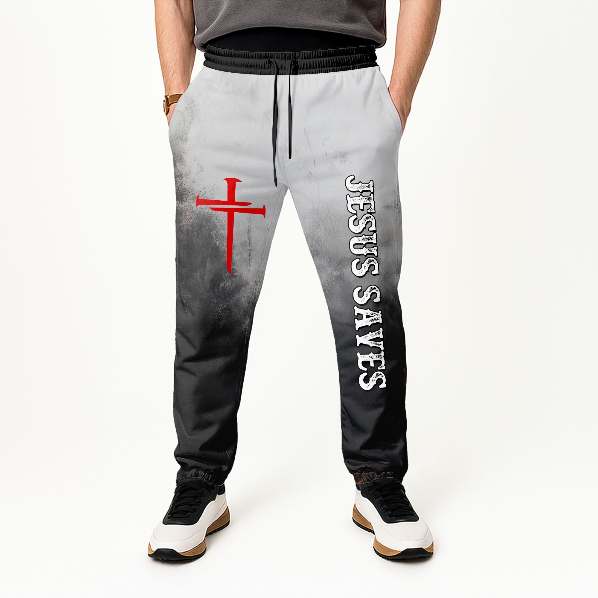 “Jesus Saves” – Hoodie & Jogger Bundle