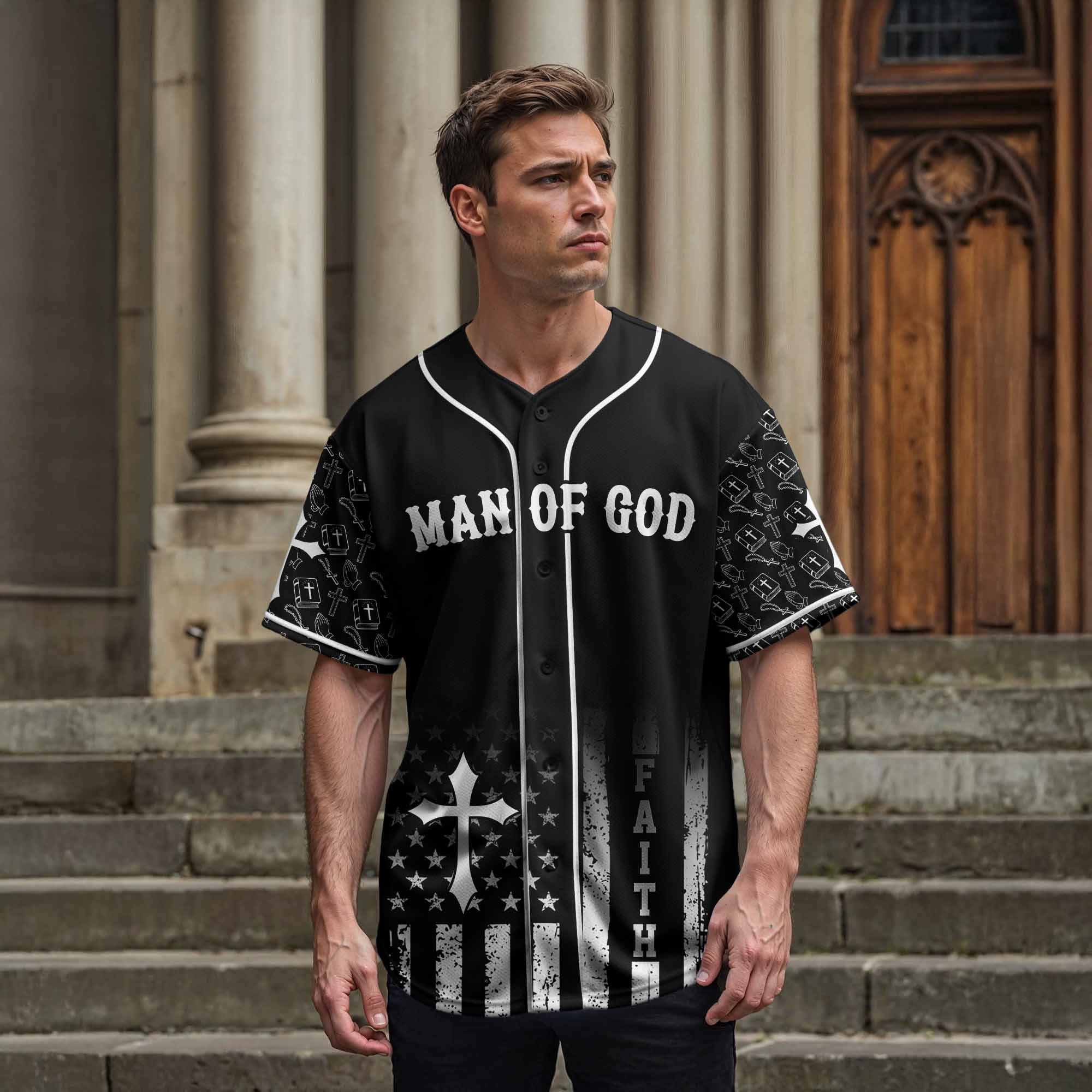 “Refuge” Baseball Jersey & Hat Bundle
