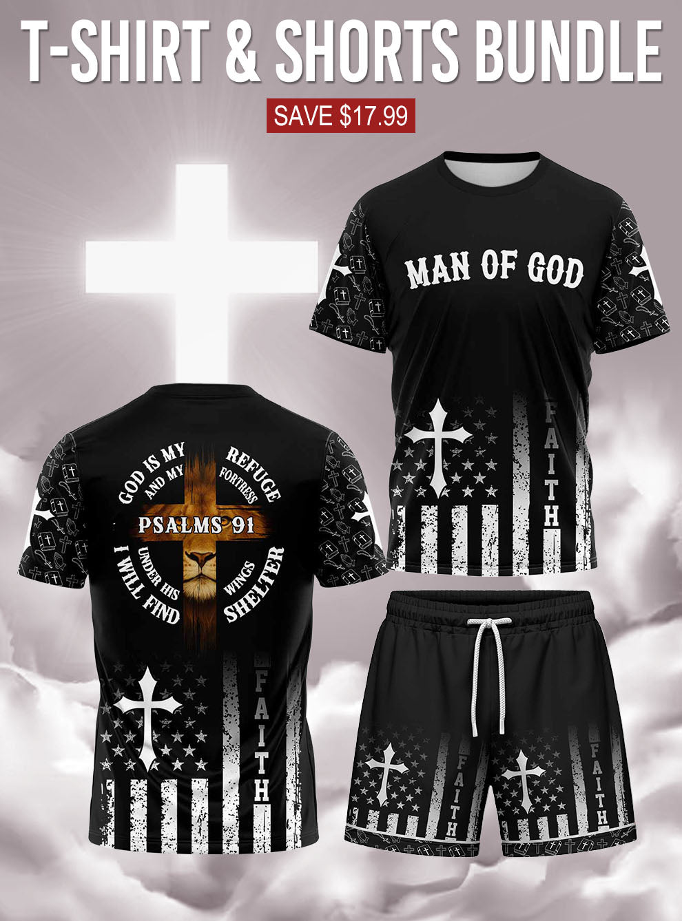 “Refuge” T-shirt & Shorts Set