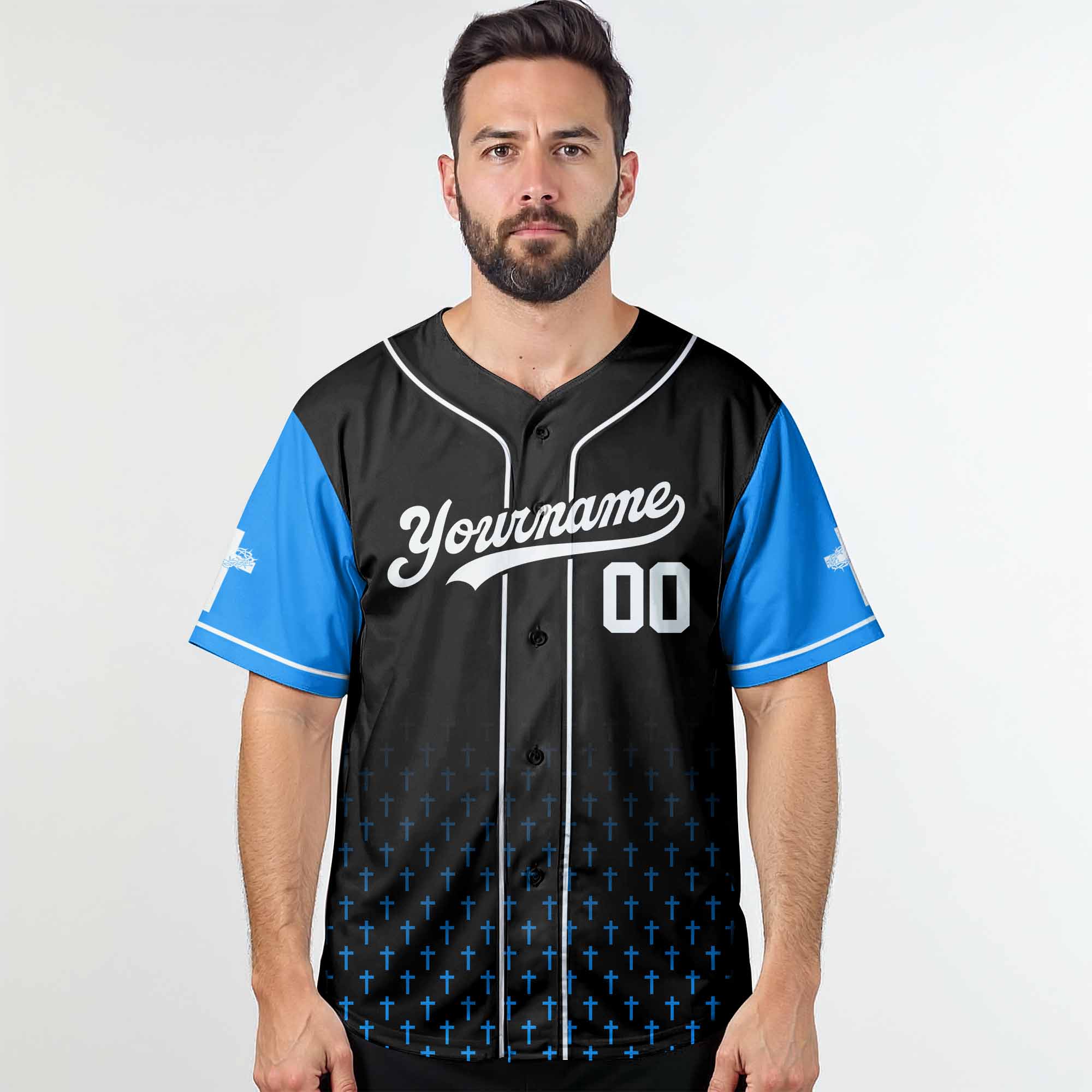 No Matter The Storm Baseball Jersey Personalized