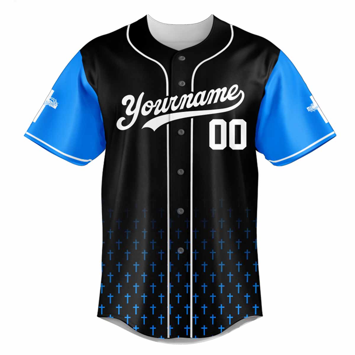 No Matter The Storm Baseball Jersey Personalized