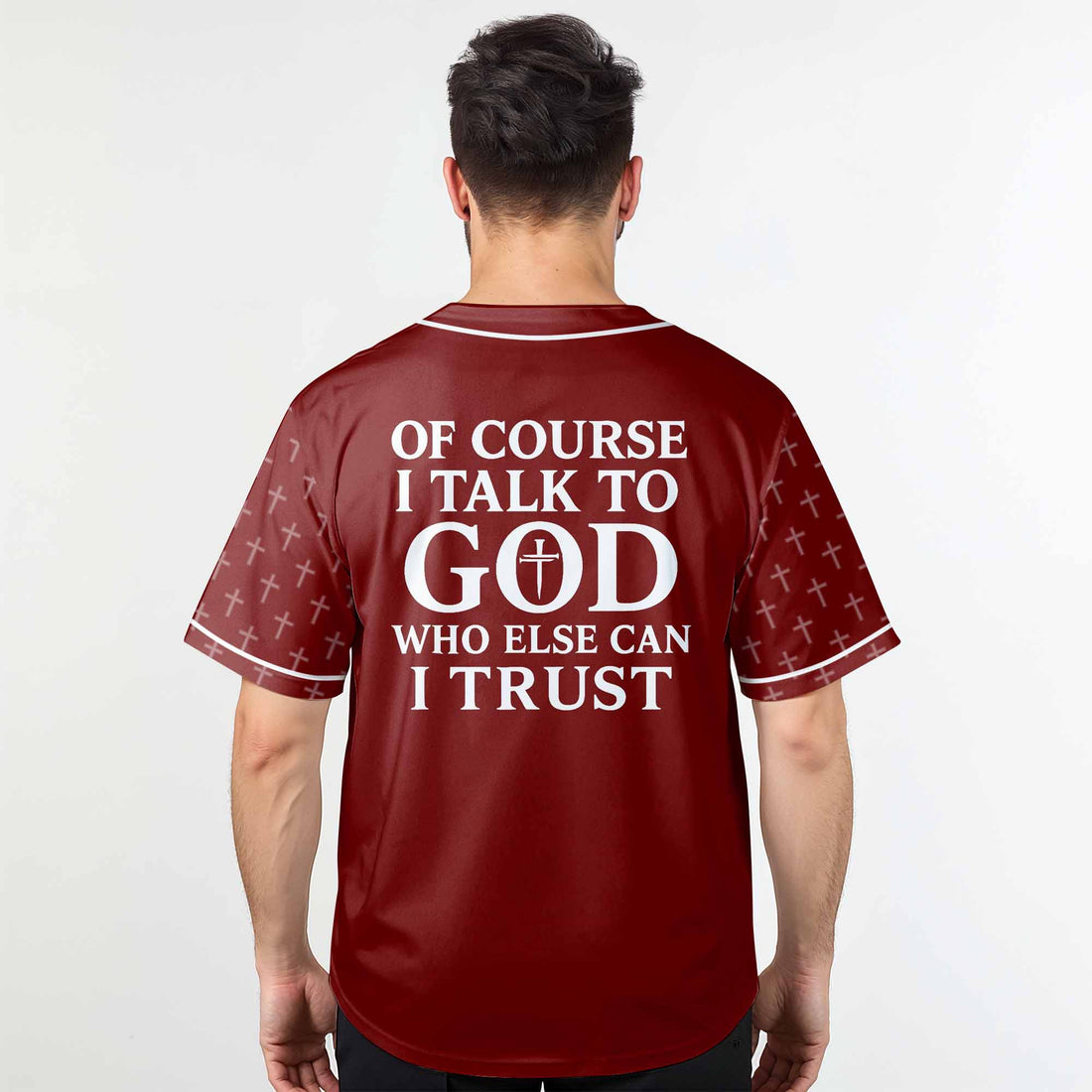 Who Else Can I Trust Baseball Jersey Personalized