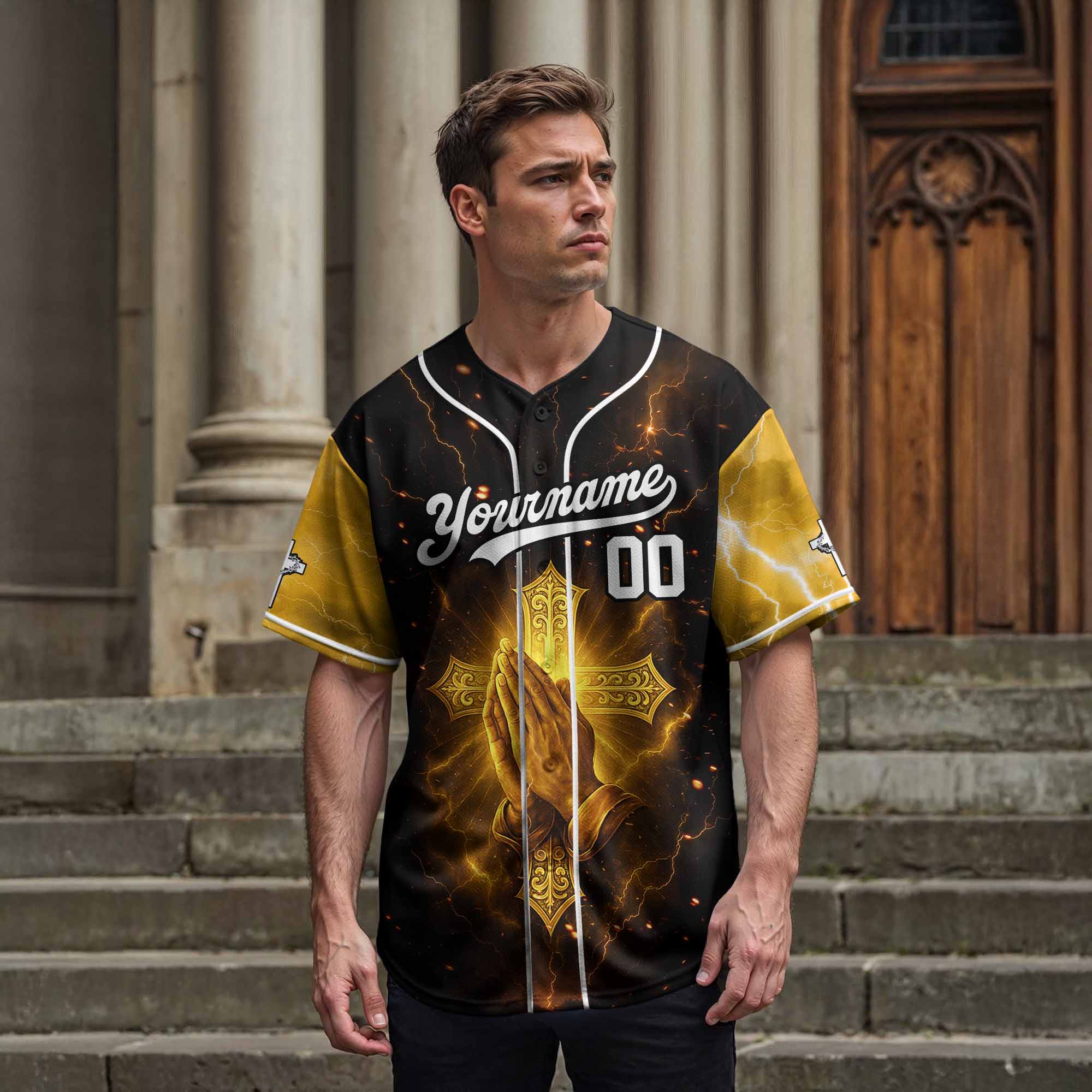 PHILIPPIANS 4:13 Baseball Jersey Personalized