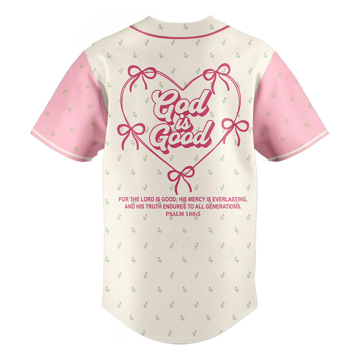 God Is Good Baseball Jersey