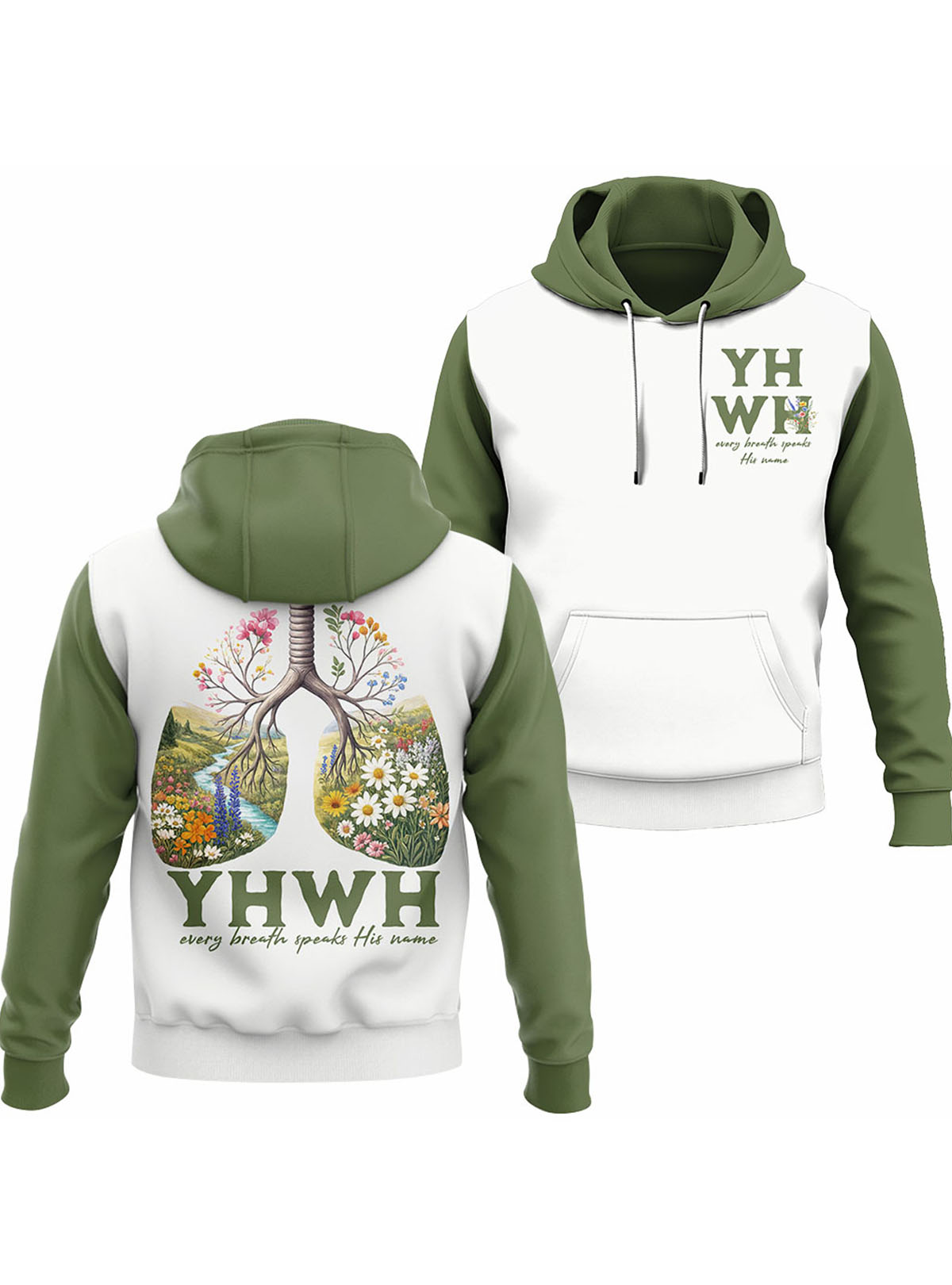 YHWH Christian Hoodie & Joggers