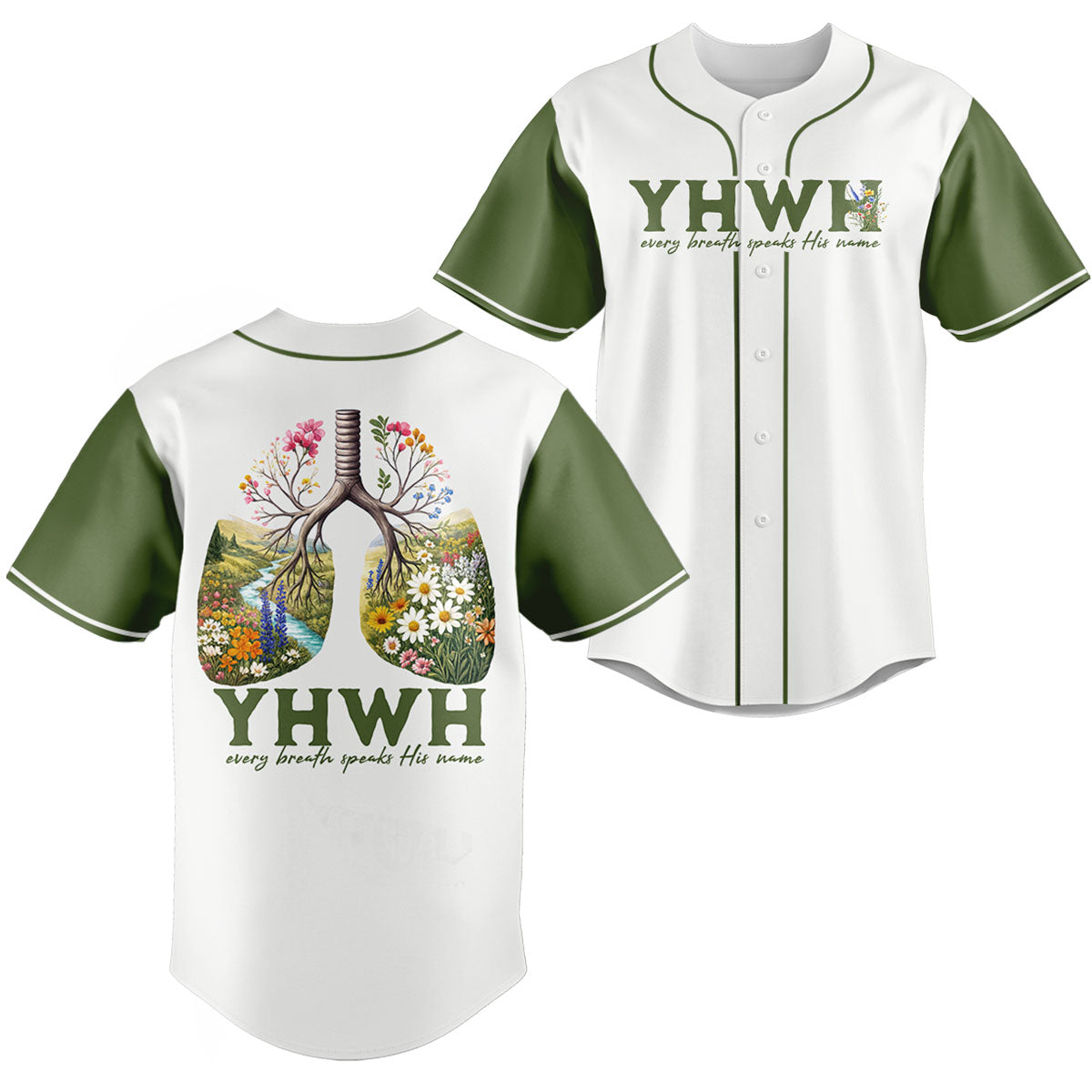 God Is Good Baseball Jersey