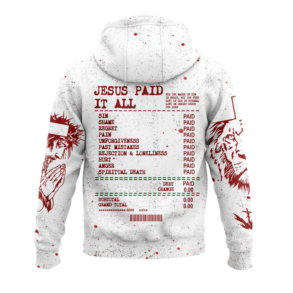 Jesus Paid It All Hoodie