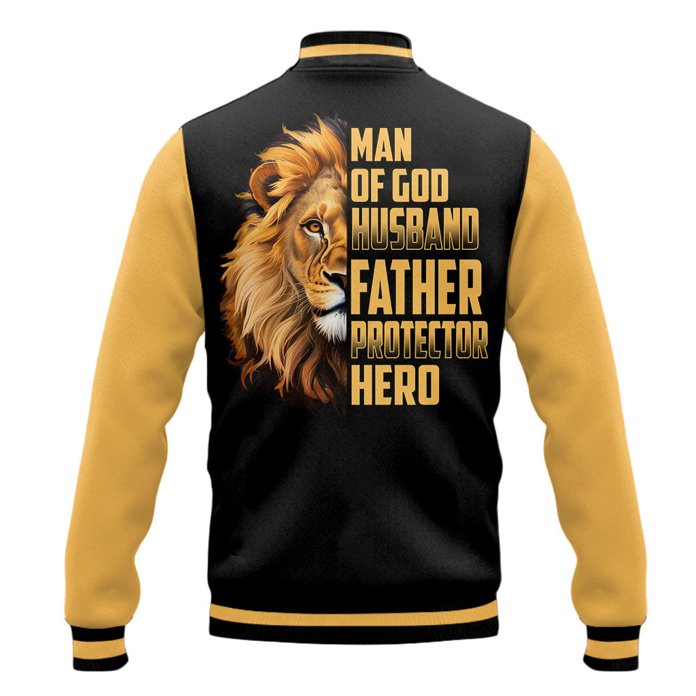 Majestic Lion Baseball Jacket