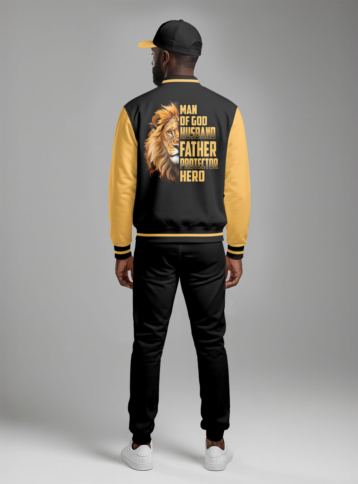 Majestic Lion Baseball Jacket