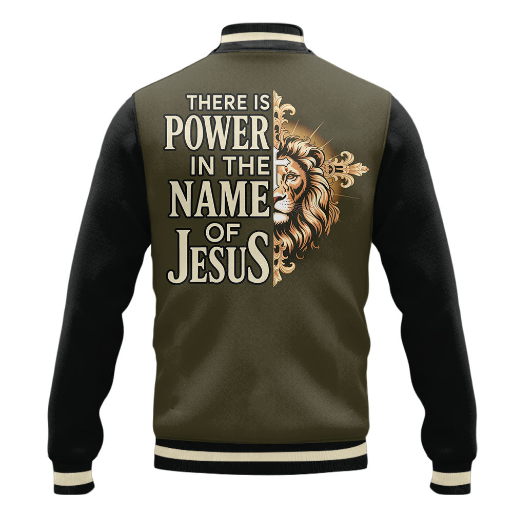 Jesus Power Baseball Jacket