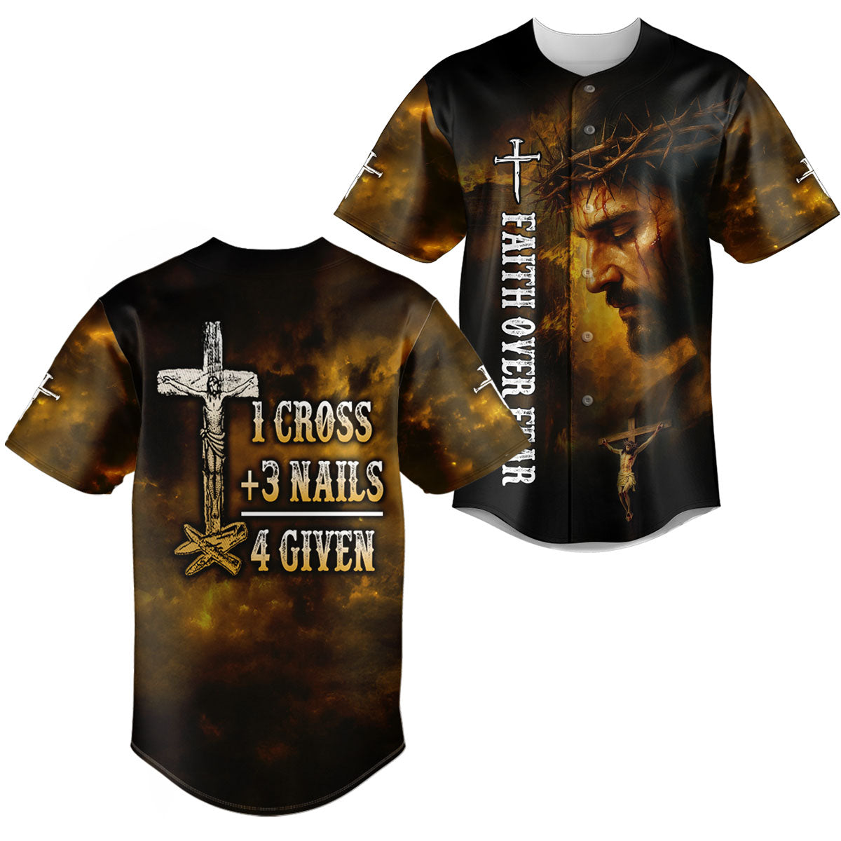 "4Given" Baseball Jersey & Hat Bundle