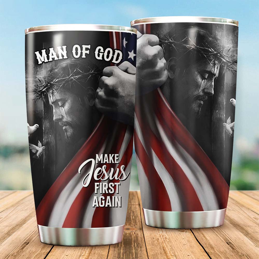 Make Jesus First Again Tumbler