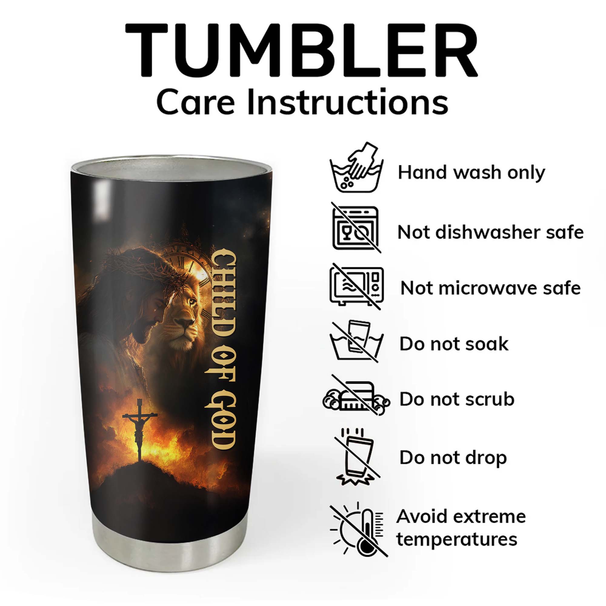 Child Of God Tumbler