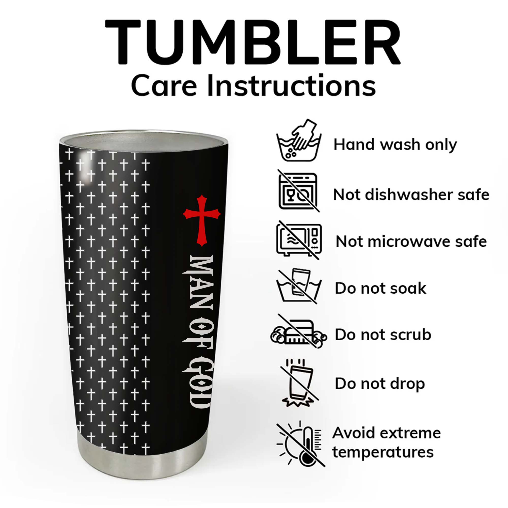 He Died For Me Tumbler