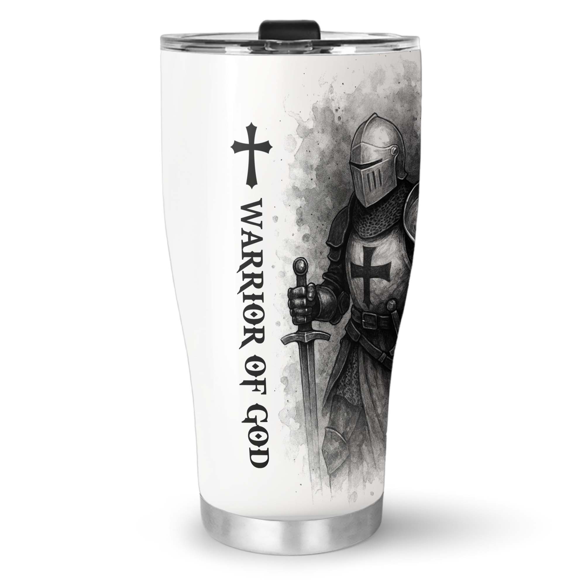A Warrior Of Christ Tumbler
