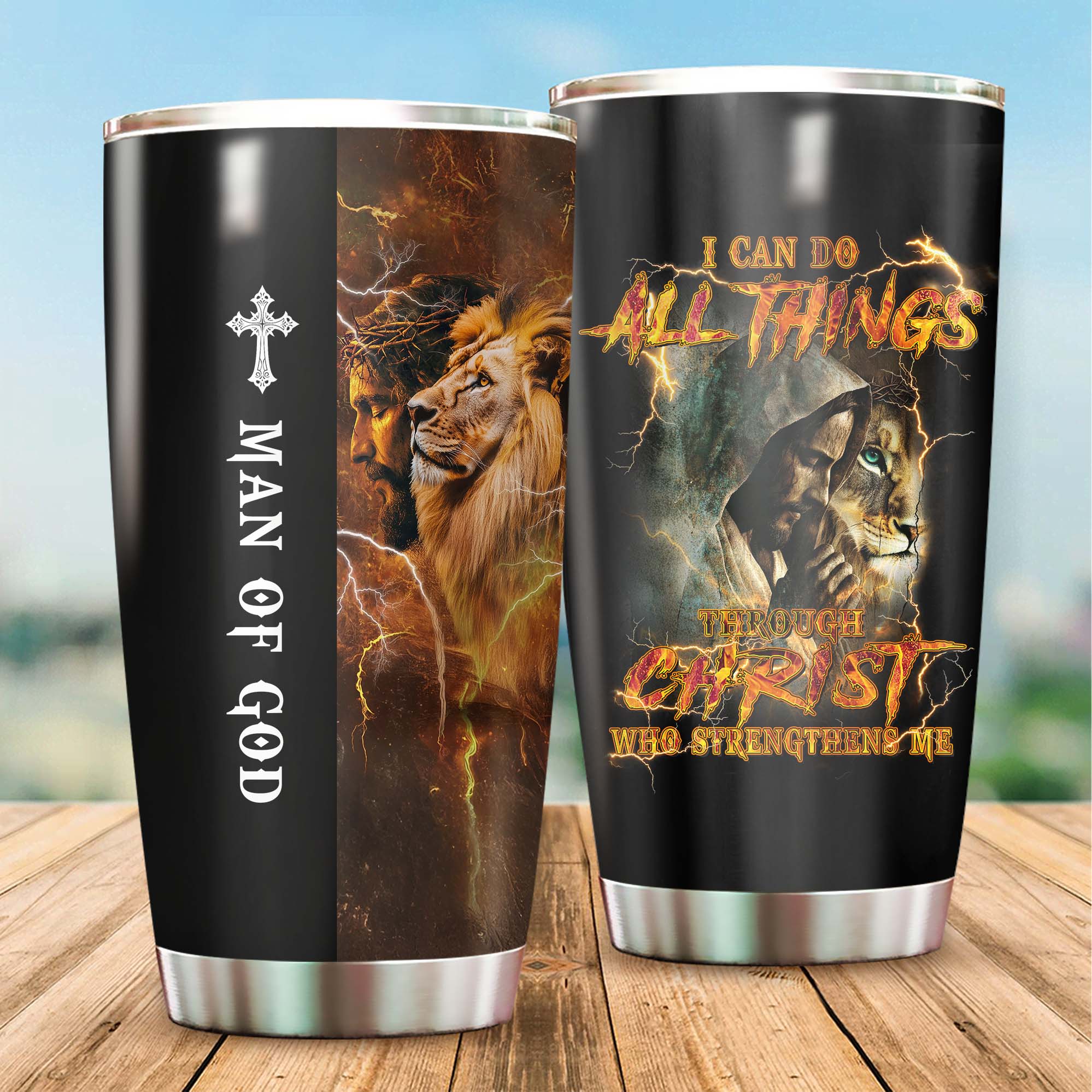 I Can Do All Things Through Christ Who Strengthens Me Tumbler