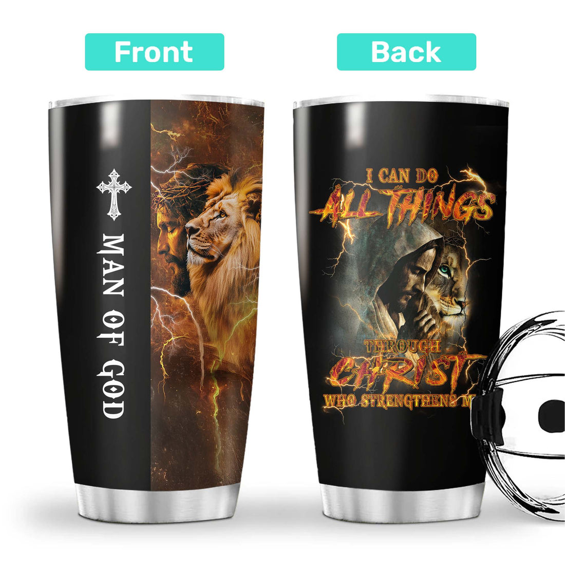I Can Do All Things Through Christ Who Strengthens Me Tumbler