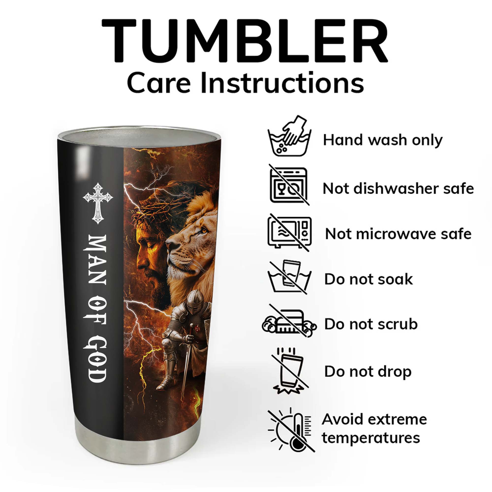 The Devil Saw Me With My Head Down Tumbler