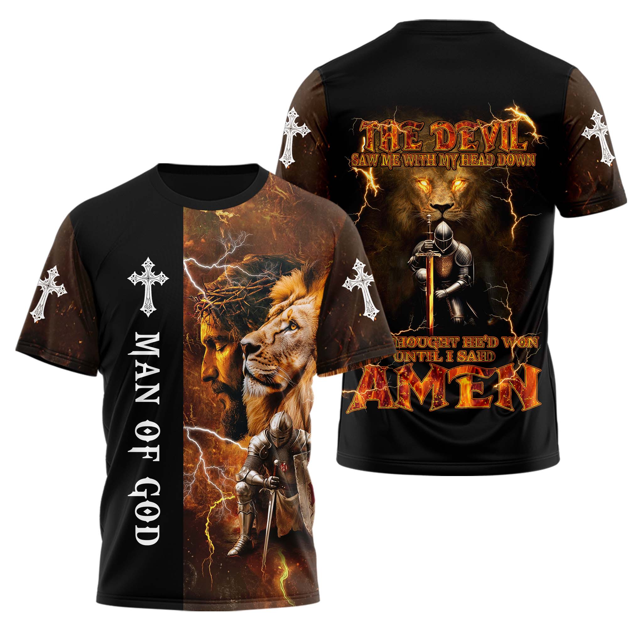 The Devil Saw Me With My Head Down T-shirt