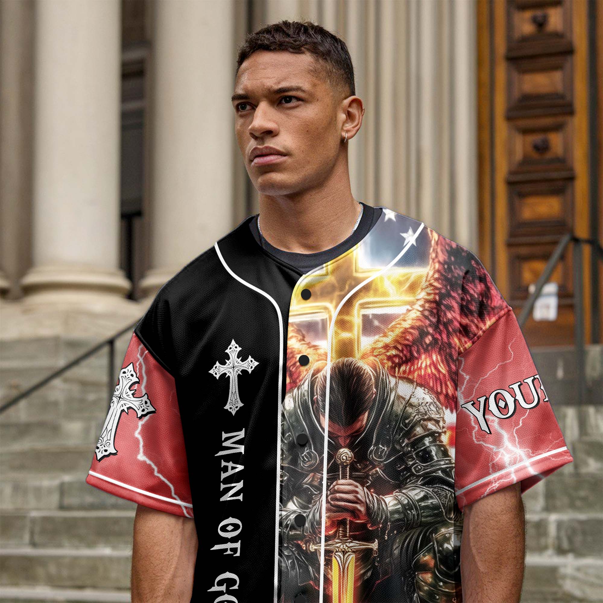 Till My Very Last Breath Custom Name Baseball Jersey