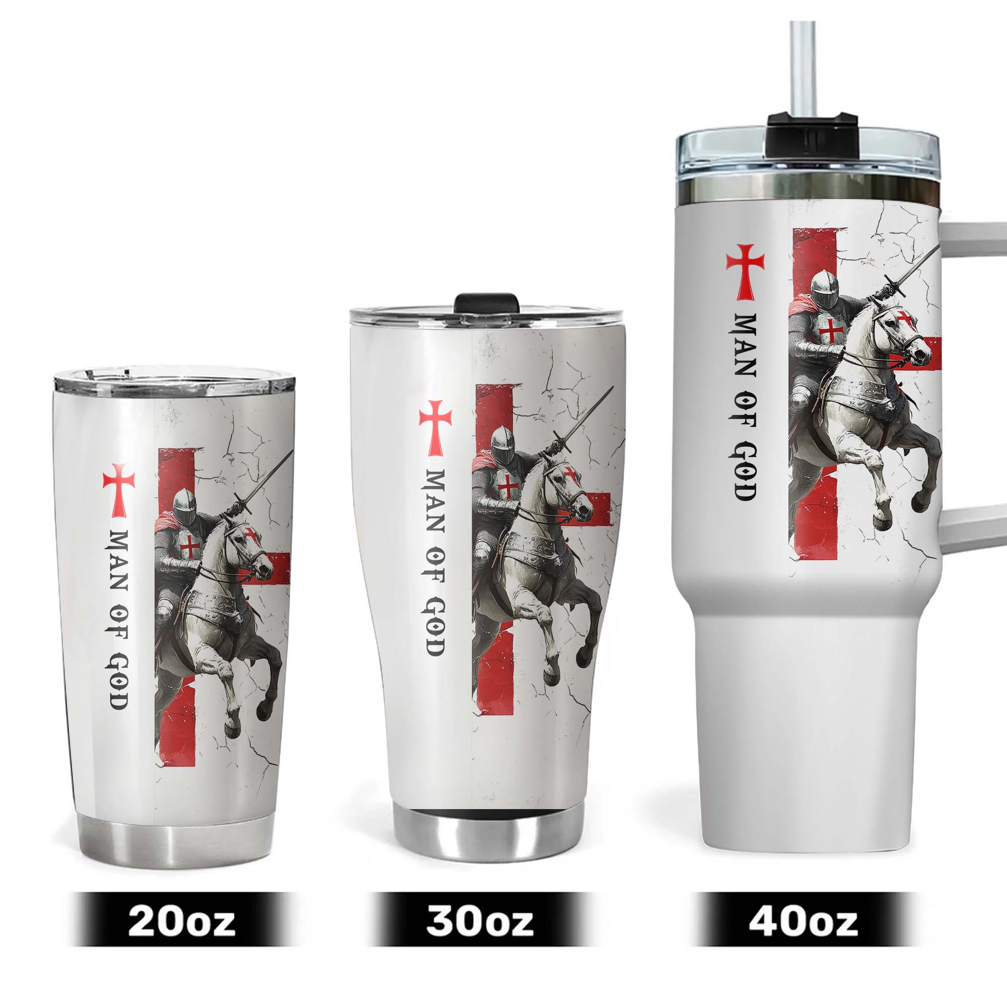 Be Strong And Courageous Tumbler