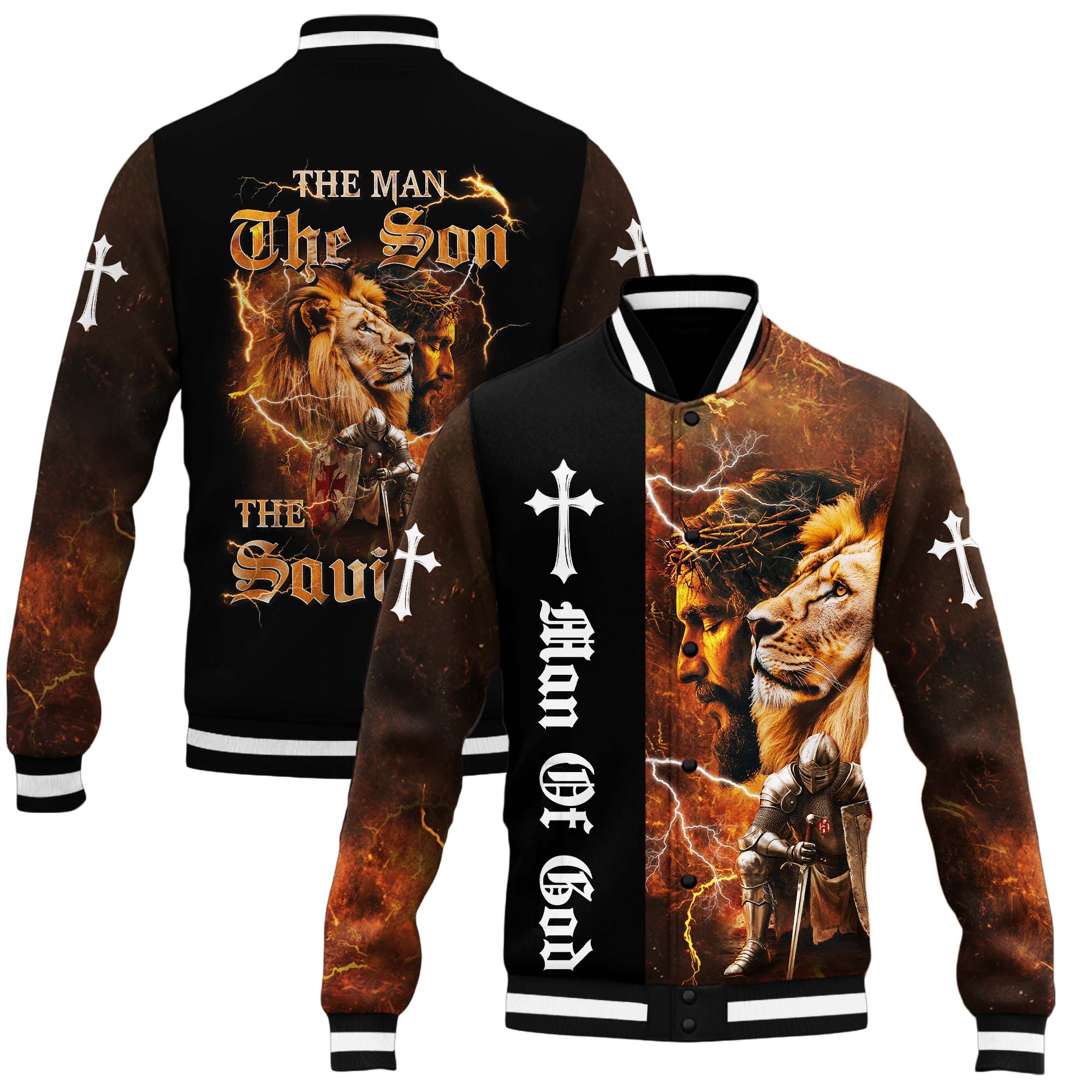 The Man The Son Baseball Jacket