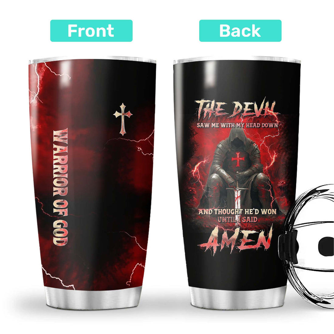 The Devil Saw Me With My Head Down Tumbler