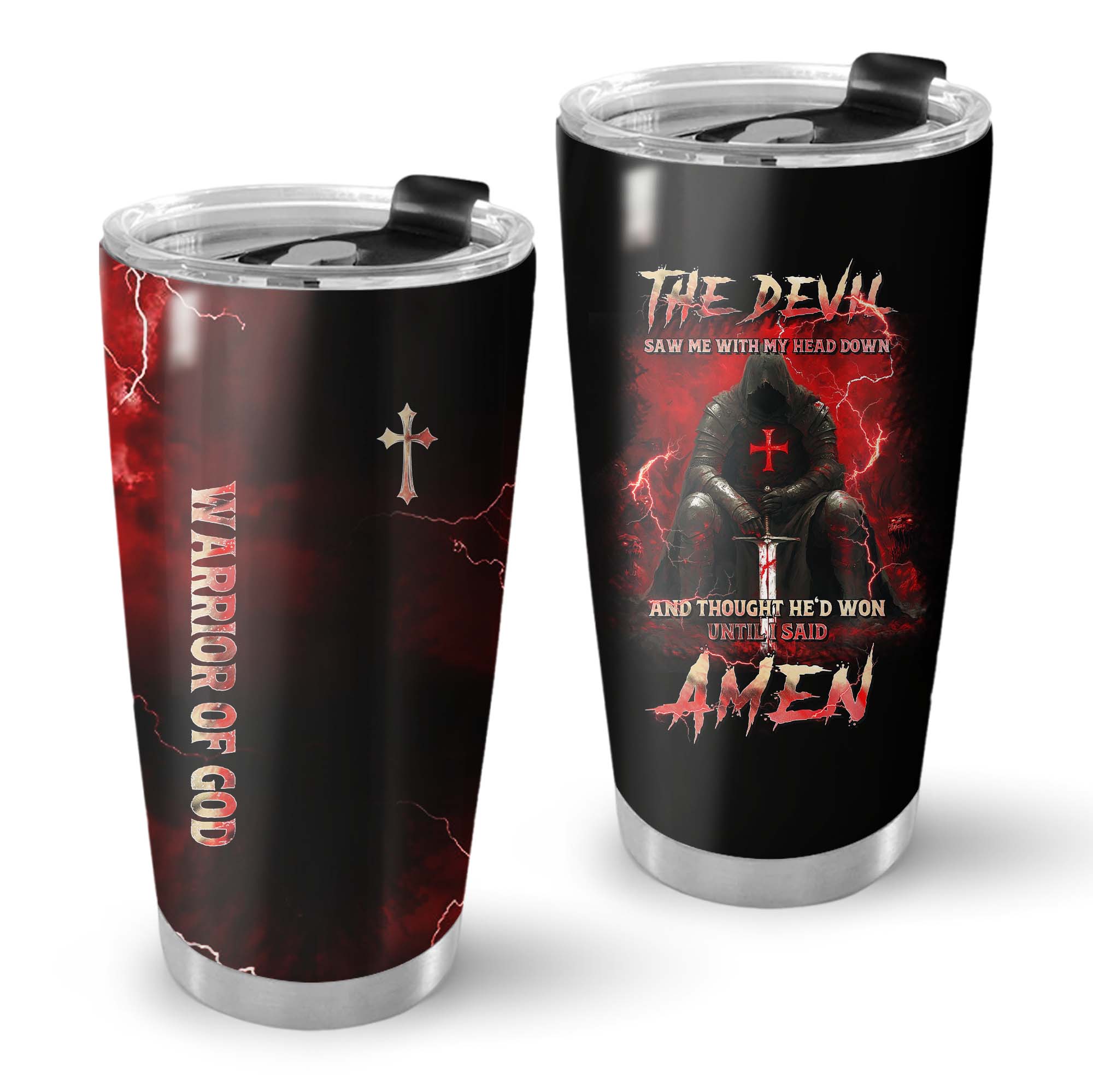 The Devil Saw Me With My Head Down Tumbler