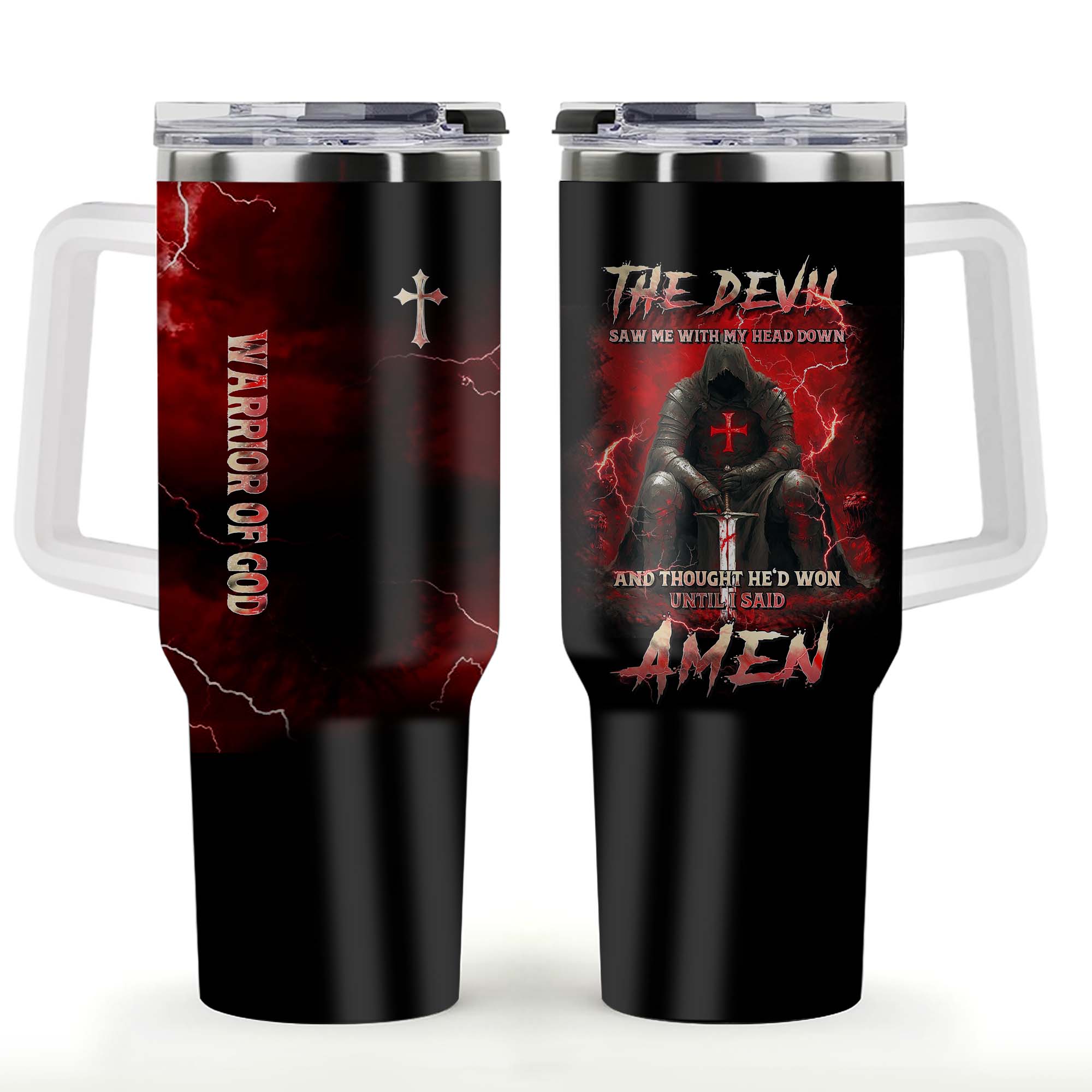 The Devil Saw Me With My Head Down Tumbler