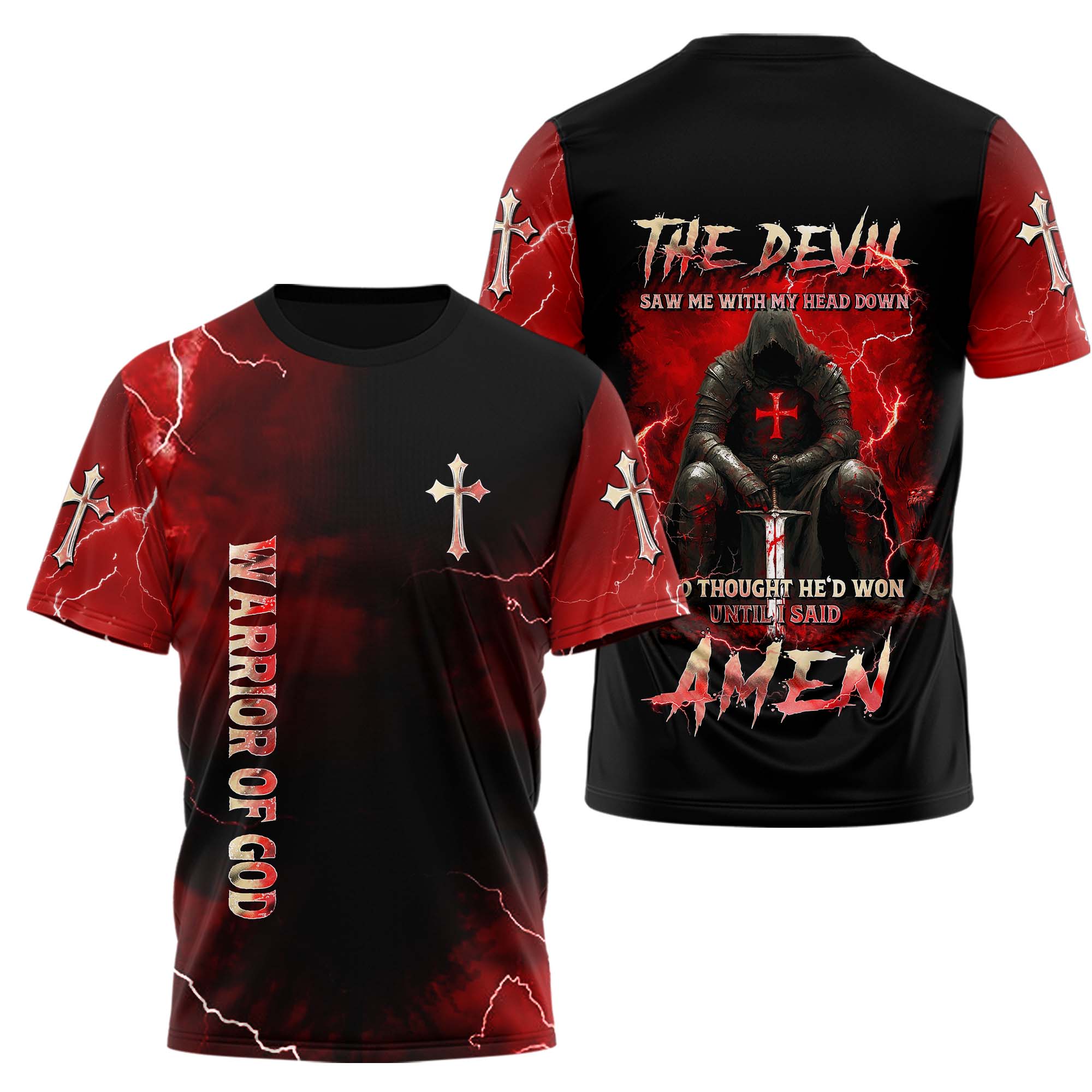 The Devil Saw Me With My Head Down T-shirt