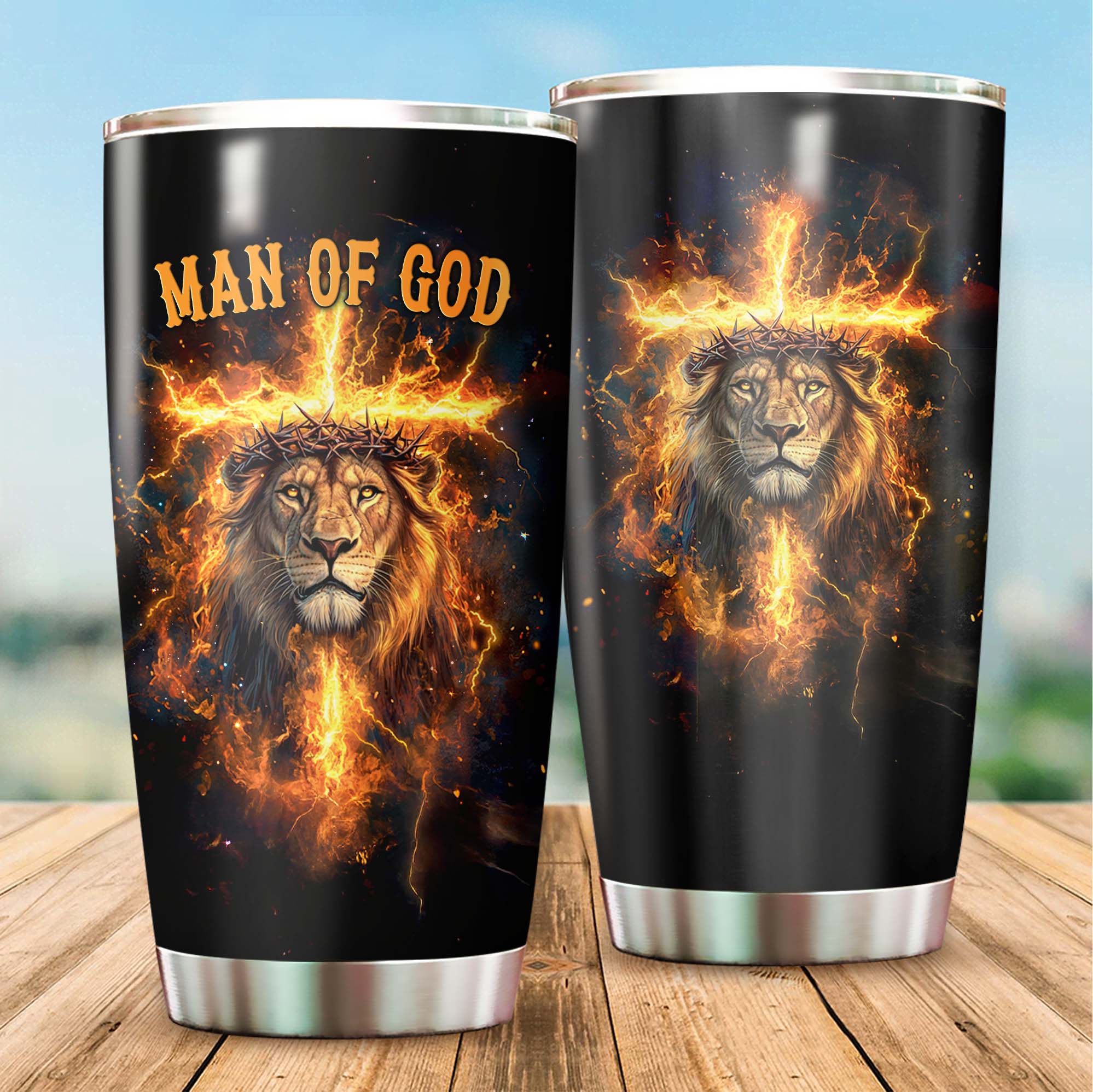 Man Of God Tumbler