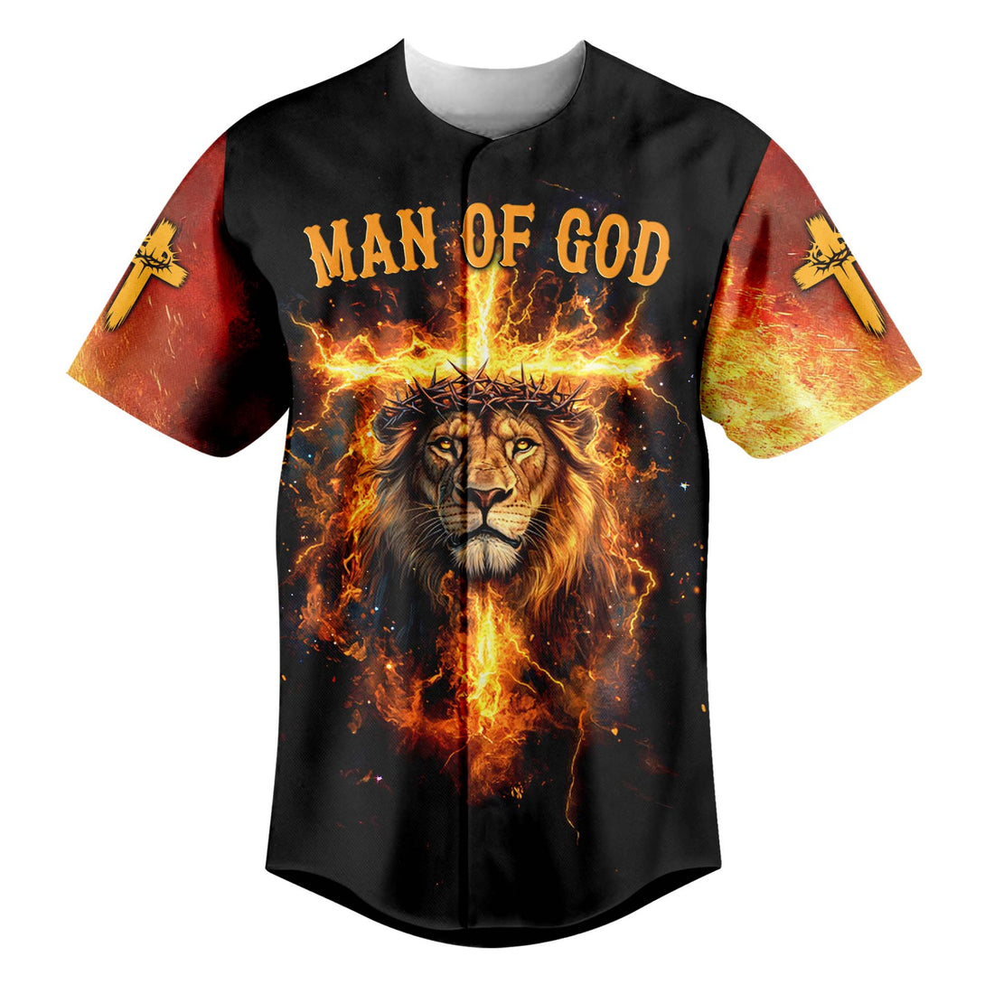 Man Of God Baseball Jersey