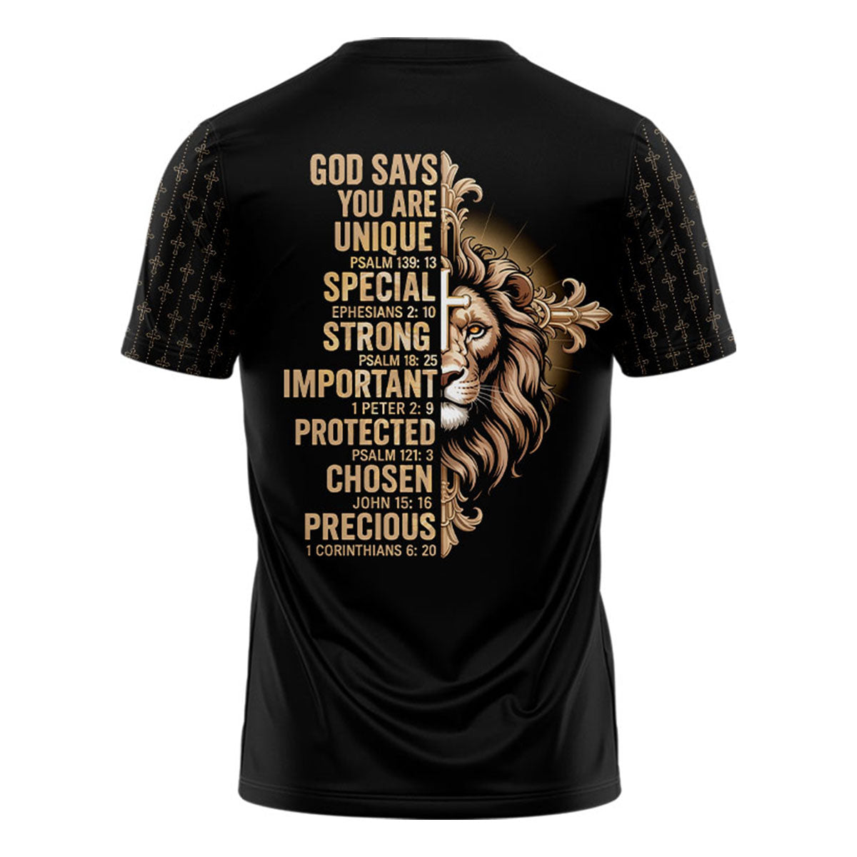 "Lion’s Creed" T-Shirt & Shorts Set