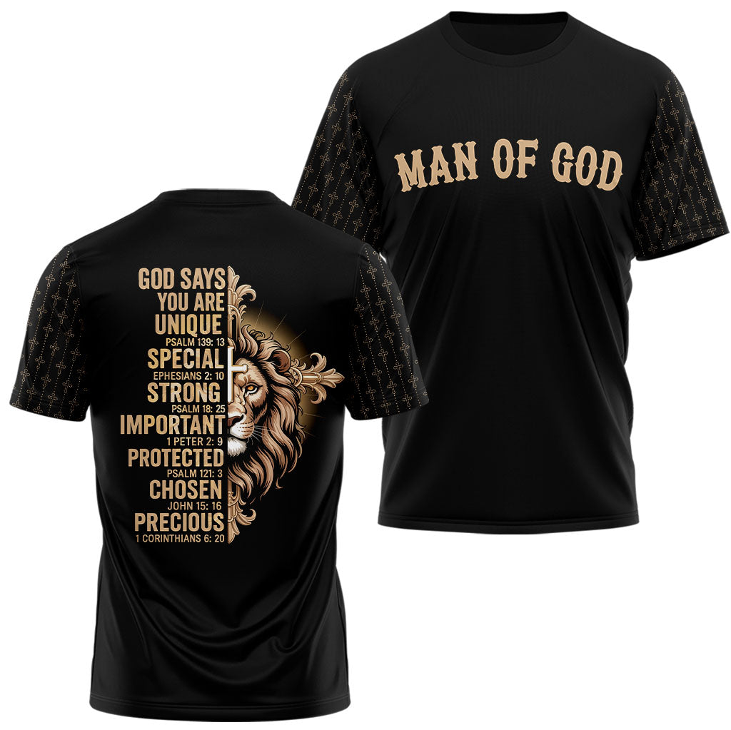 "Lion’s Creed" T-Shirt & Shorts Set