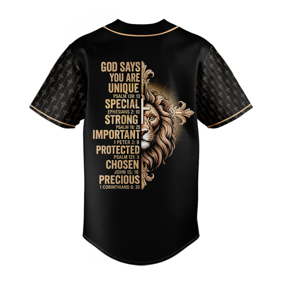 "Lion’s Creed" Baseball Jersey