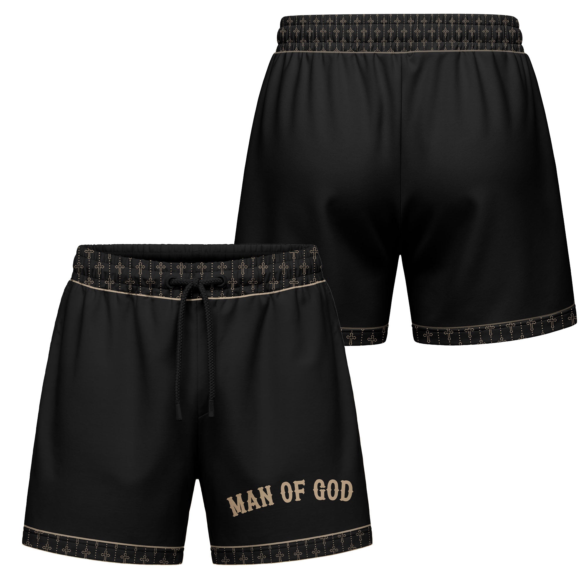 "Lion’s Creed" T-Shirt & Shorts Set