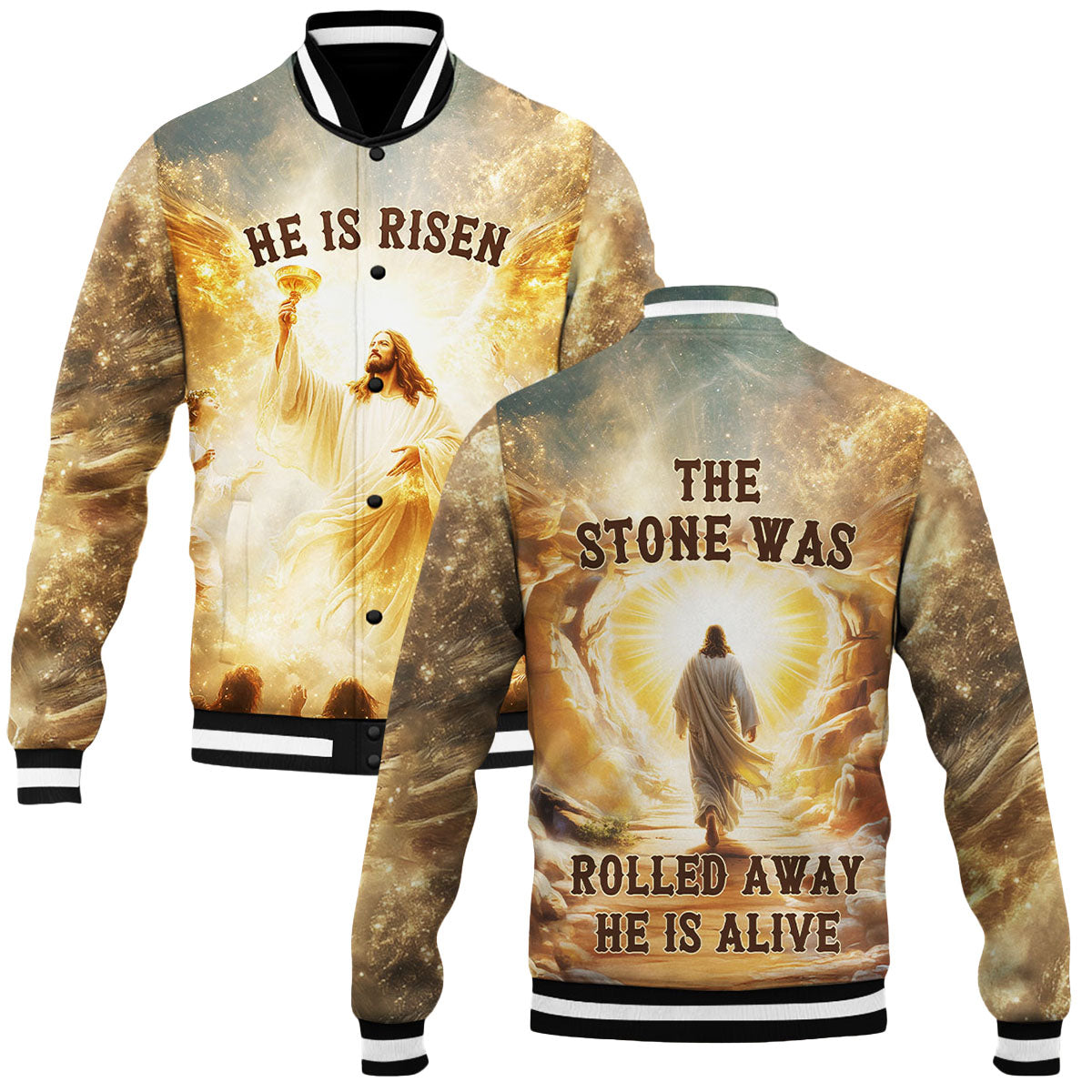 “Risen” Baseball Jacket