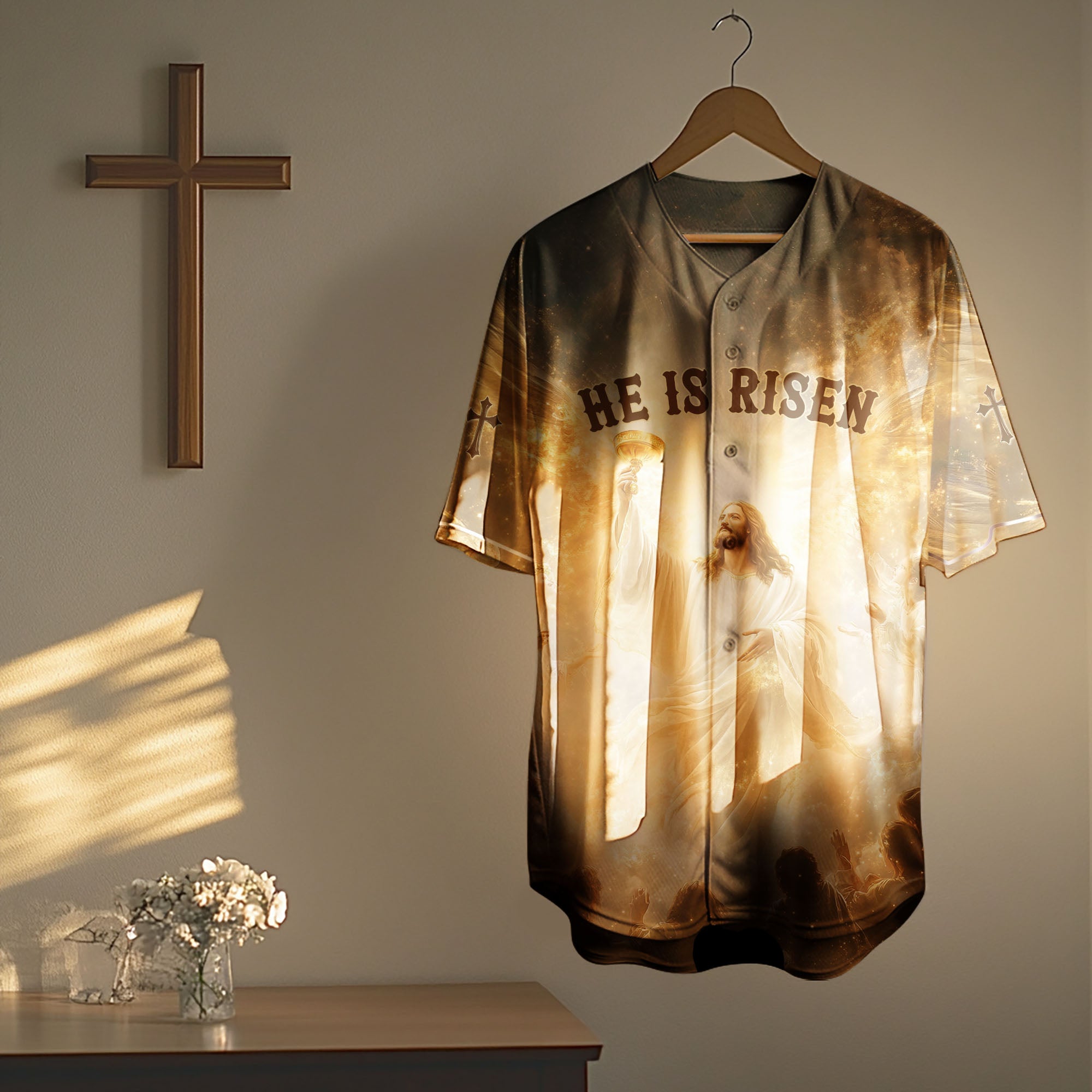 “Risen” Baseball Jersey