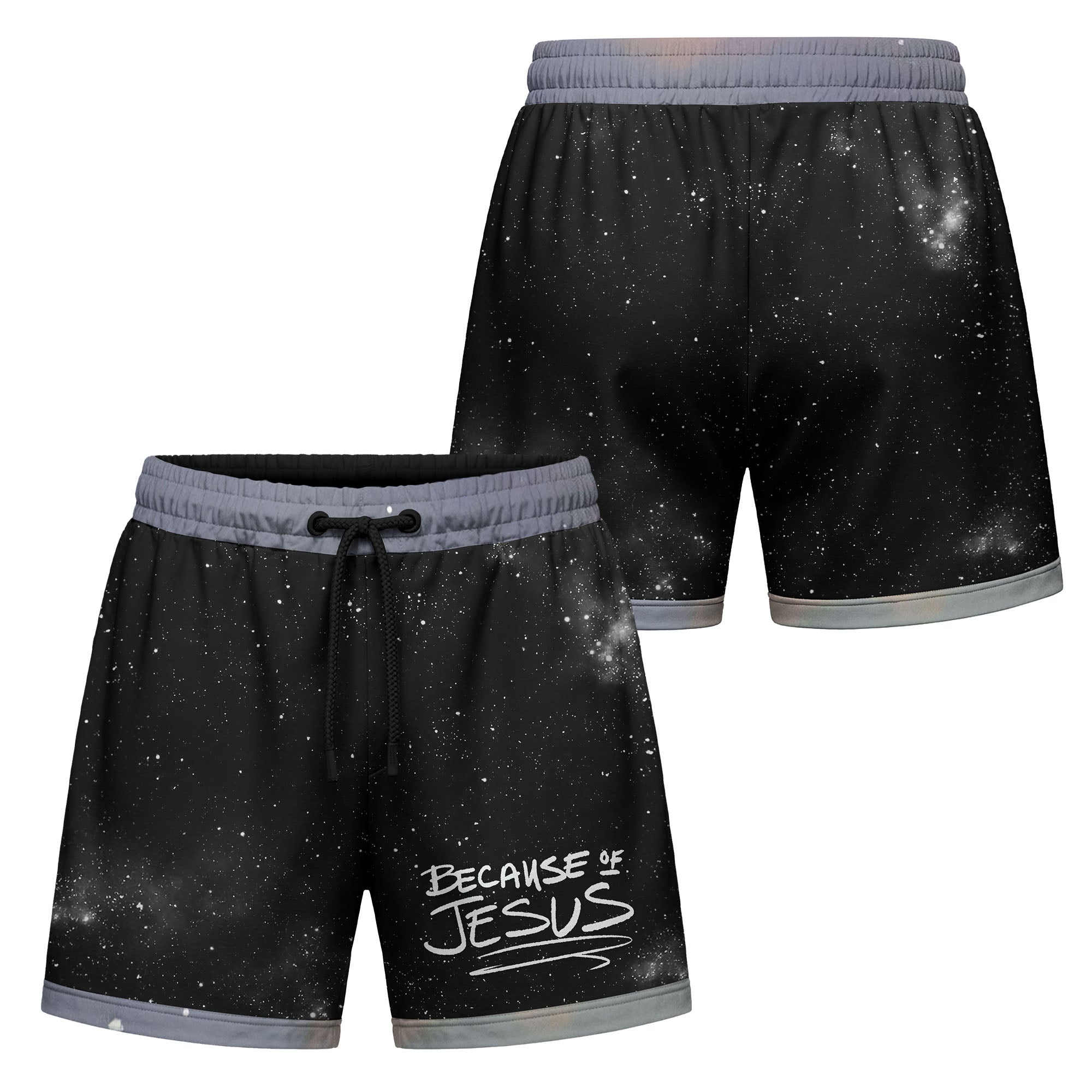 Because Of Jesus Shorts