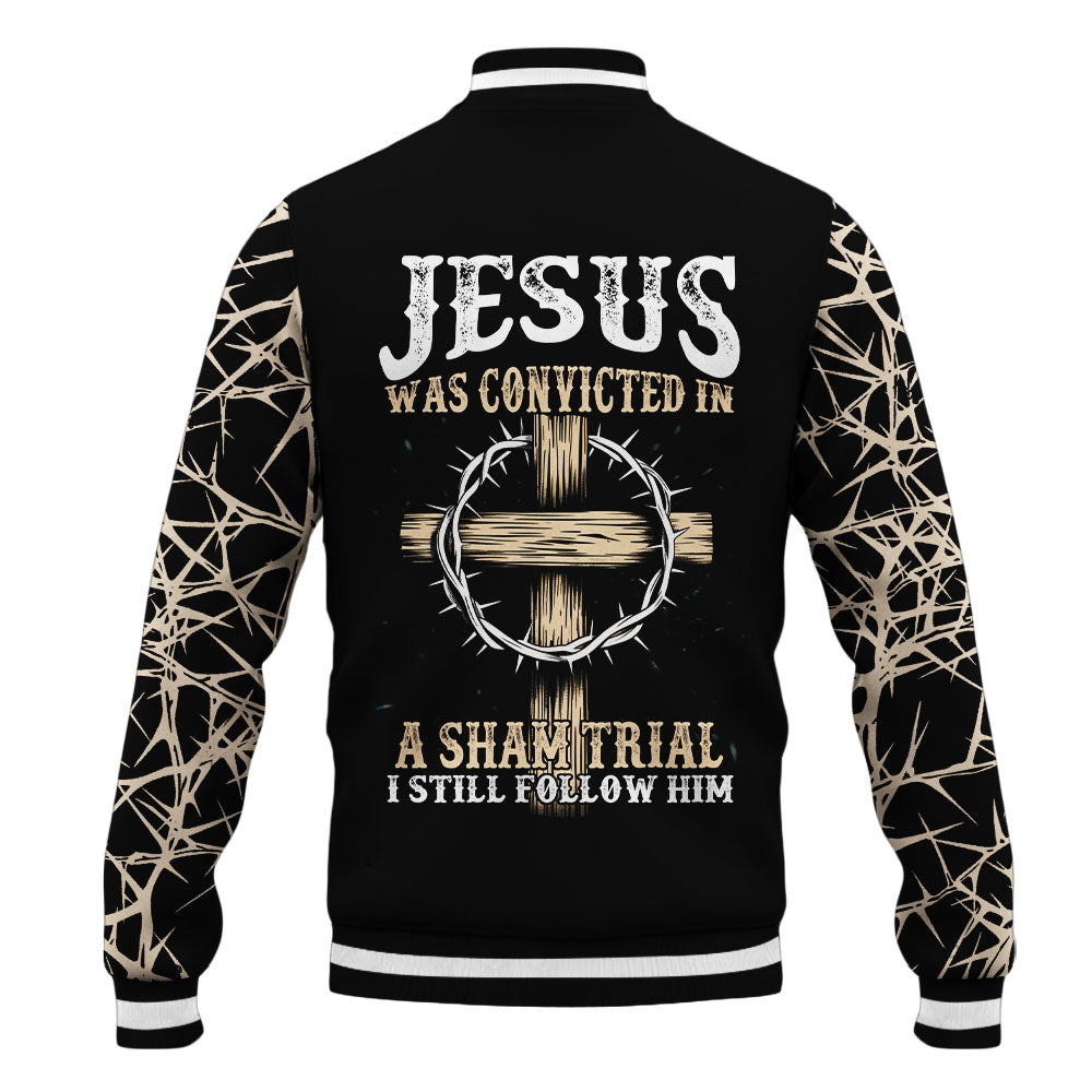 "Redeemed" Baseball Jacket