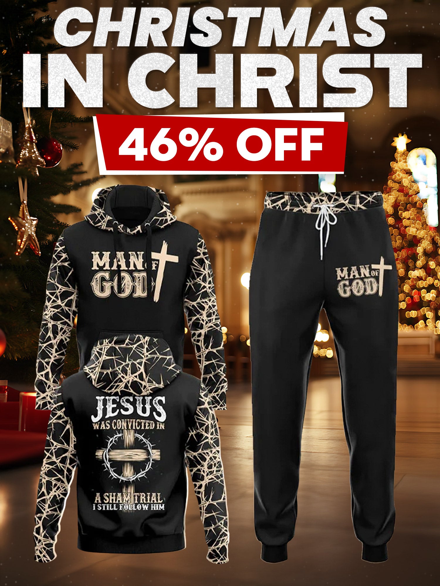 "Redeemed" Hoodie & Jogger Set