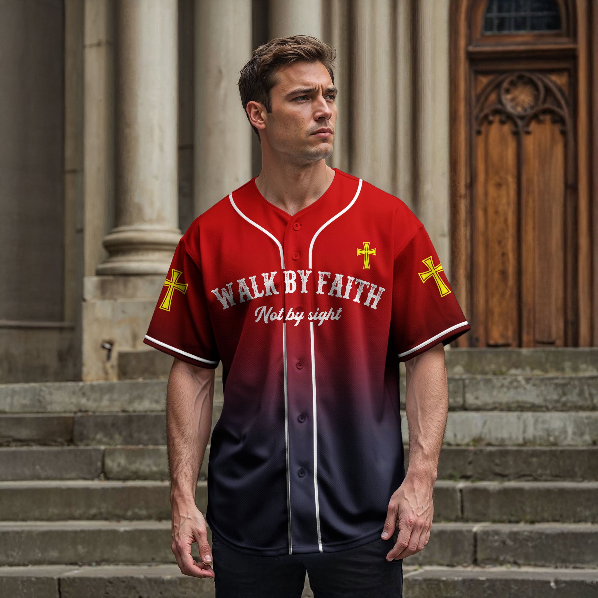 "Faithwalk" Baseball Jersey