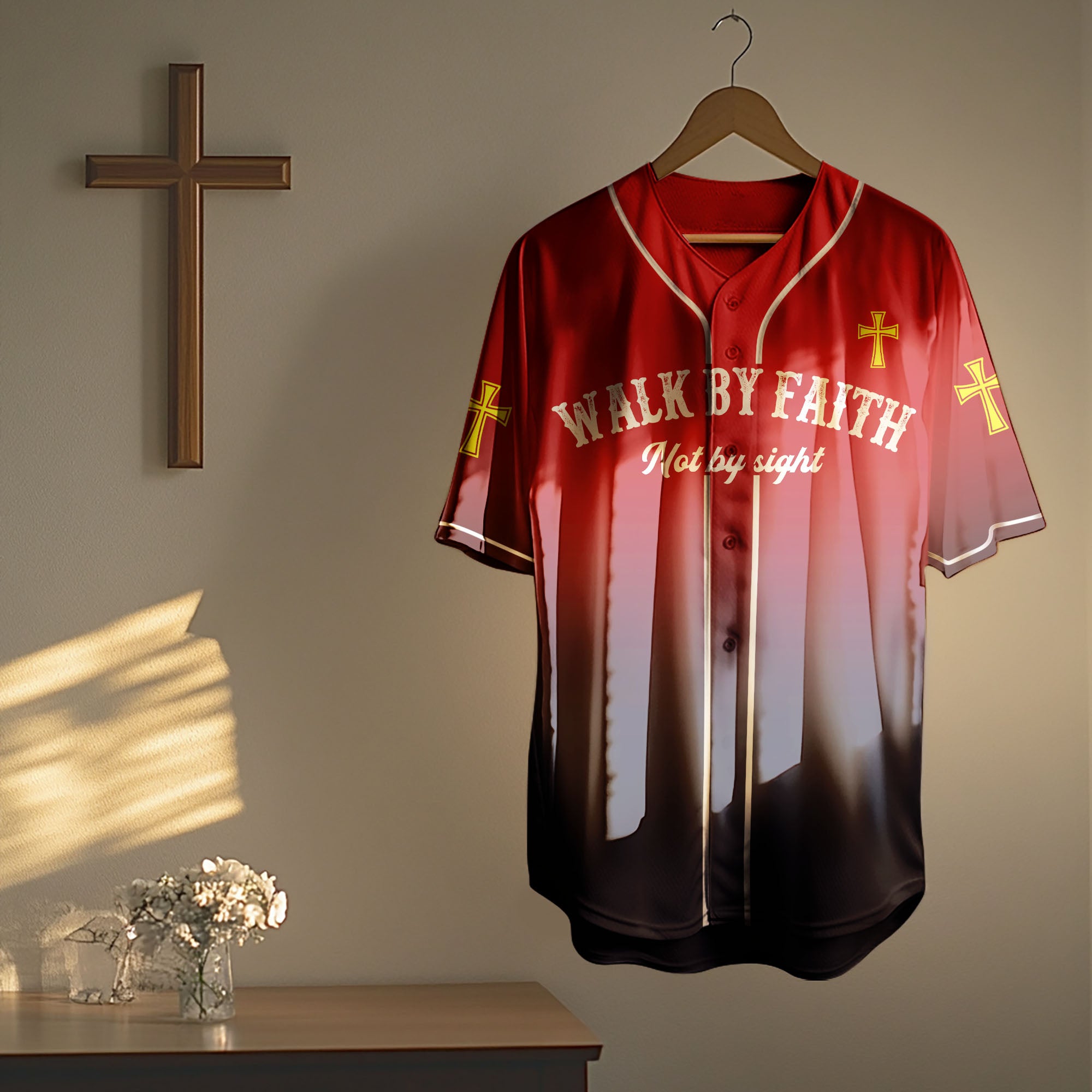 "Faithwalk" Baseball Jersey
